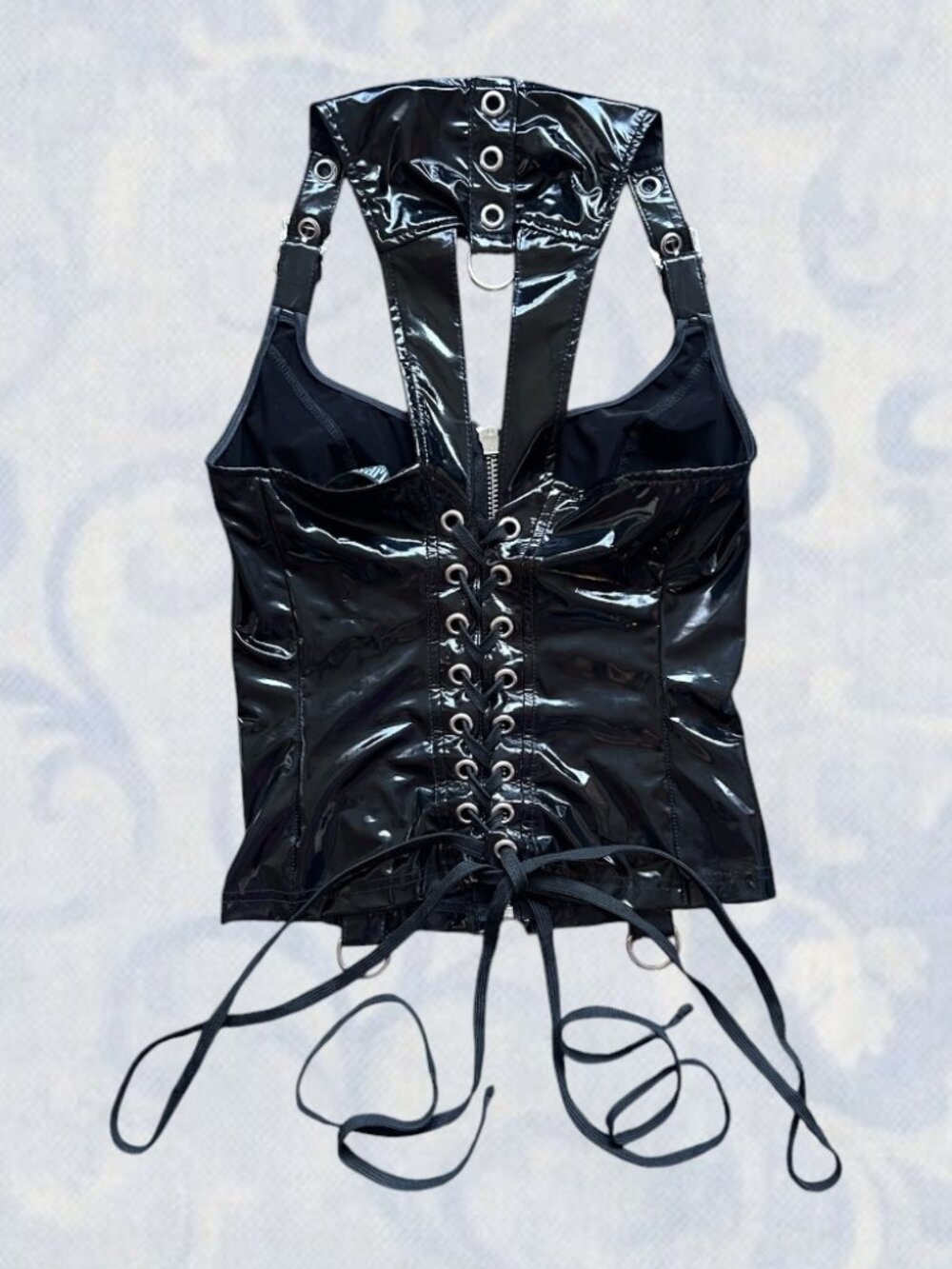Lip Service Hardcore Classic Vinyl Corset Top ☆